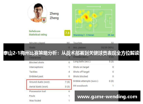 泰山2-1梅州比赛策略分析：从战术部署到关键球员表现全方位解读
